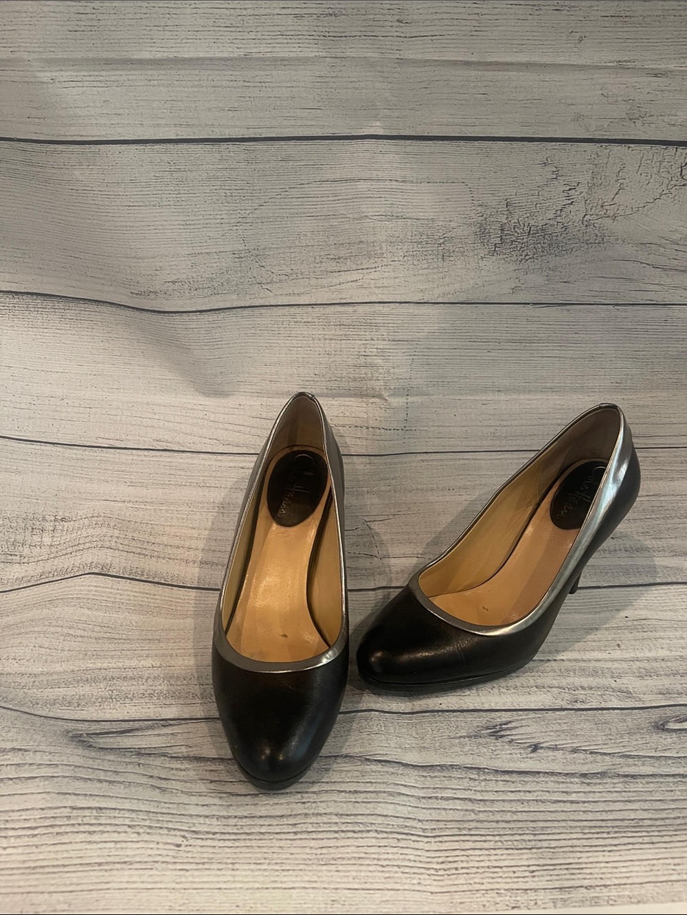 Cole Haan leather pumps